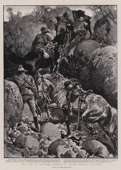 The Use of Mounted Troops in South Africa, Scouting by John Charlton